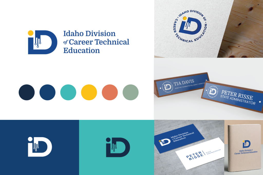 Idaho Division of Career Technical Education mood board