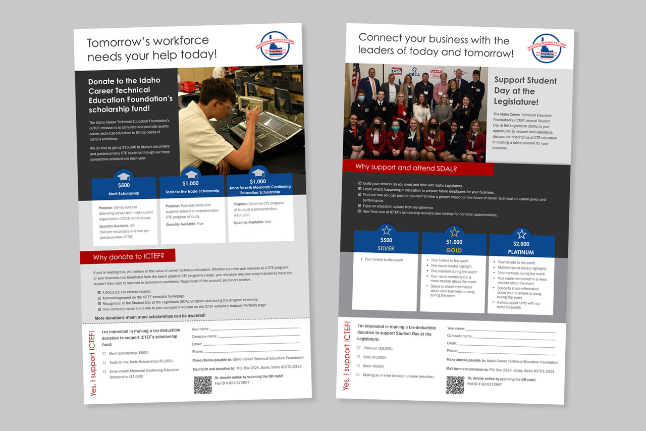 Donation flyer